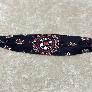 Alexander Wang banada logo snap back headband